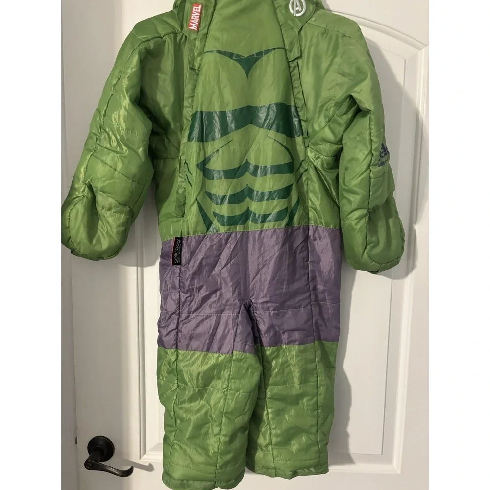 Marvel Selk'Bag Kids Hulk Wearable Sleeping Bag – Size Small (No Booties)